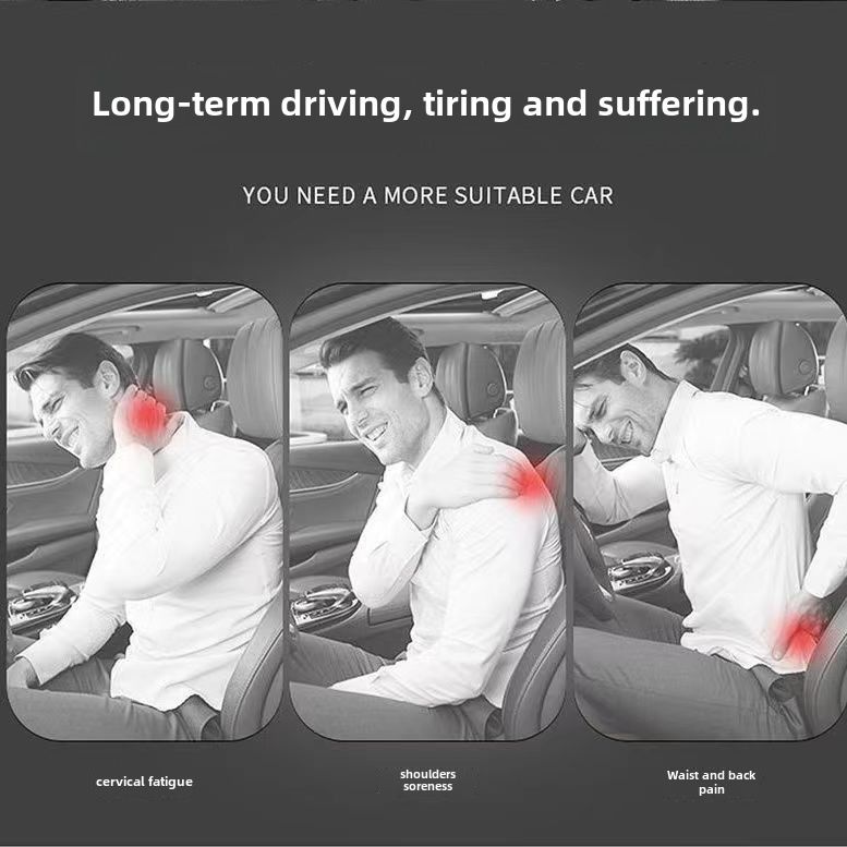 Logo Customized High-end Car Small Headrest Lumbar Support Memory Foam Cushion Lumbar Cushion Backrest Lumbar Pillow Car Neck Support_autovado.com