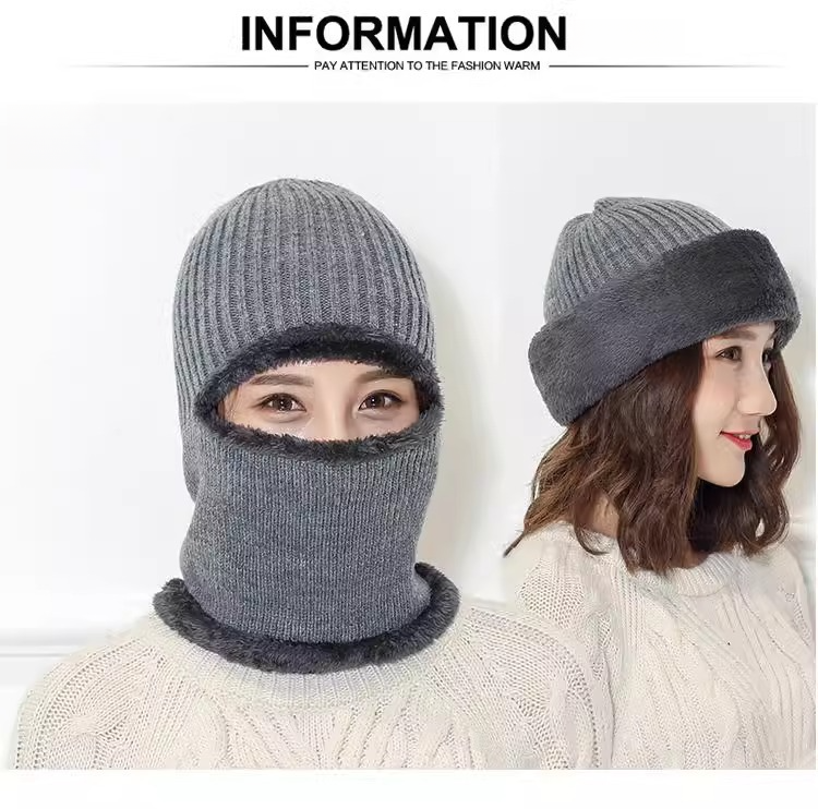 Warm Headgear For Men And Women, Windproof Hat, Cold-Proof Mask, Winter Cycling Neck Warmer, Face Shield, Electric Bike_autovado.com