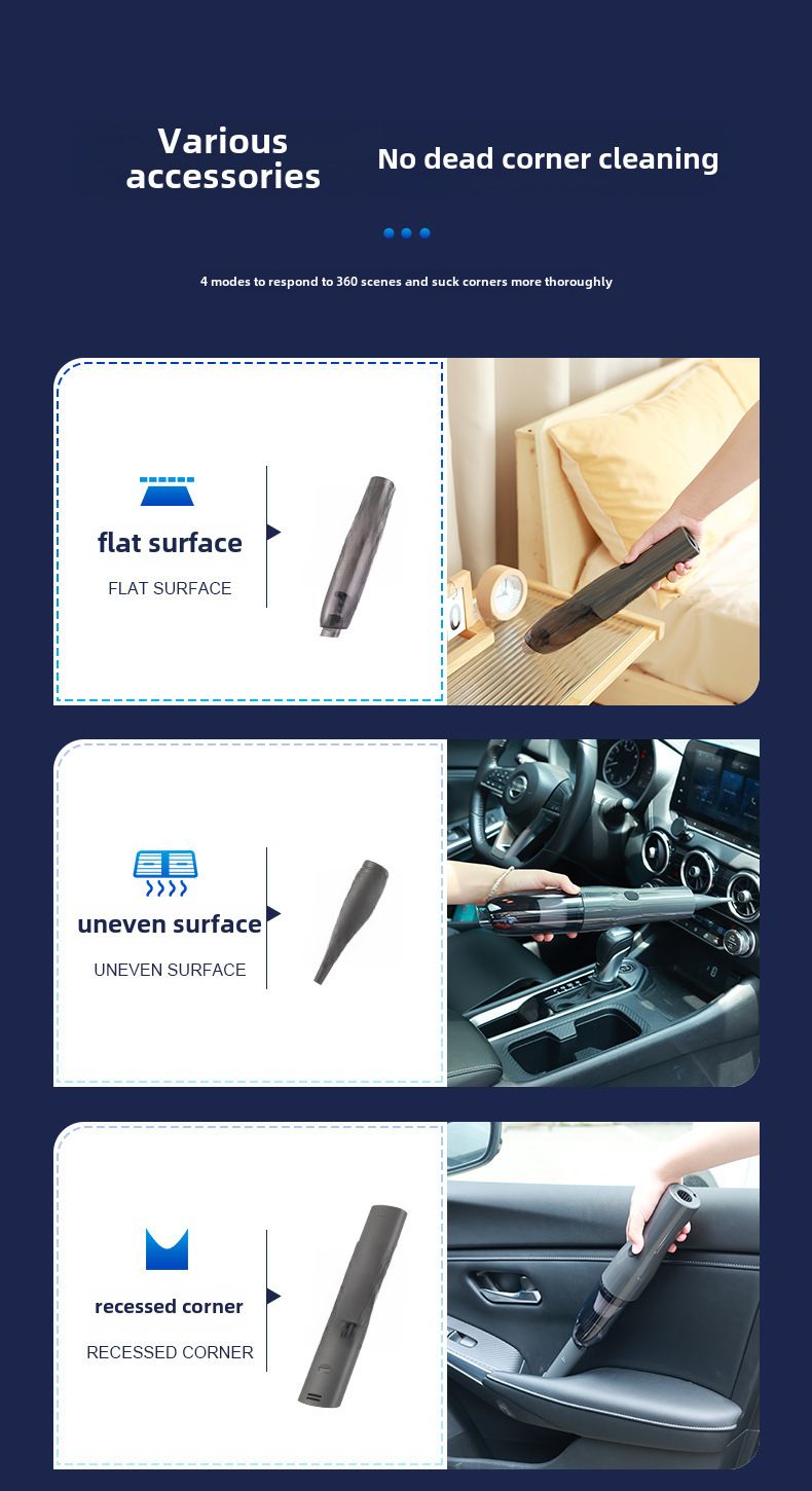 Cross-border private models sell well with large suction force, dual-purpose car vacuum cleaner, suction and blowing integrated wireless charging dust_autovado.com