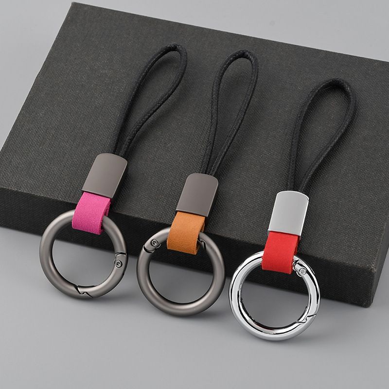 Key Pendant Simple Cowhide Key Chain Automotive Key Chain_autovado.com