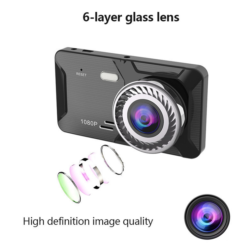 Yuanmheng Safe Driving Dash Cam Full Frequency Detection ABS Touch Screen 1080P Speed Radar Detector for Automotive_autovado.com