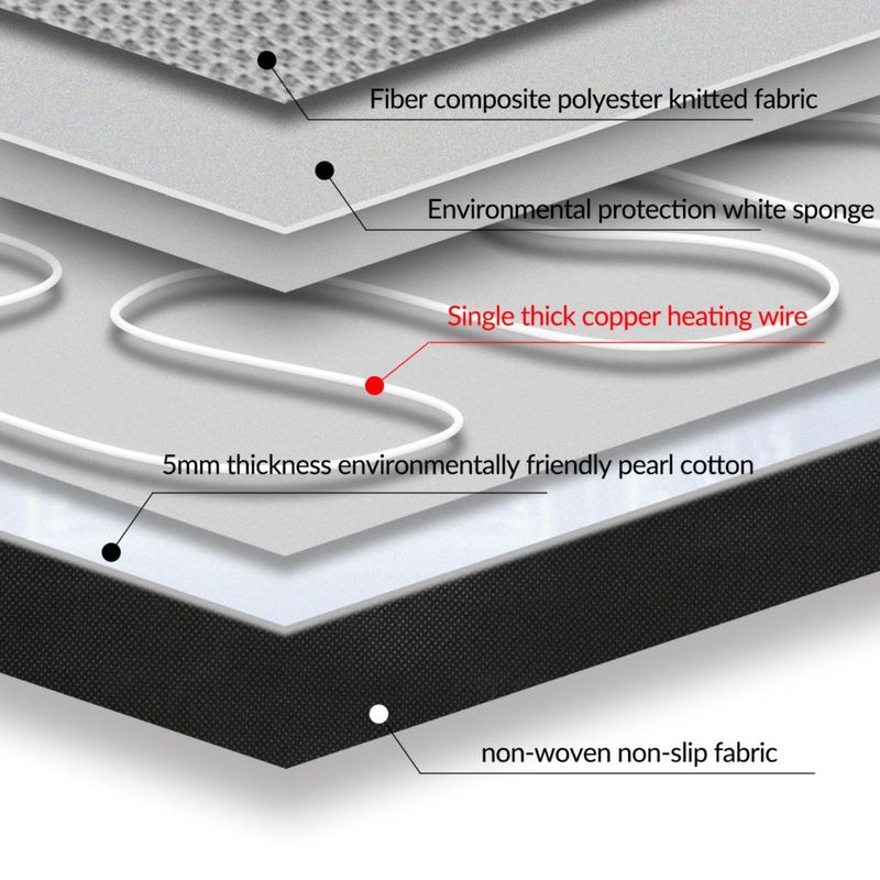 Car 2nd Row Heated Rear Seat Cover Cushion Warmer Pad 12V 24V Universal Winter Warming Heater Protector Accessories_autovado.com