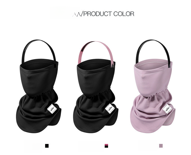Winter Ski Mask Windproof Snowproof Warm Neck Protection Breathable Quick-dry Cycling Cold-proof Korean Style V-shaped_autovado.com