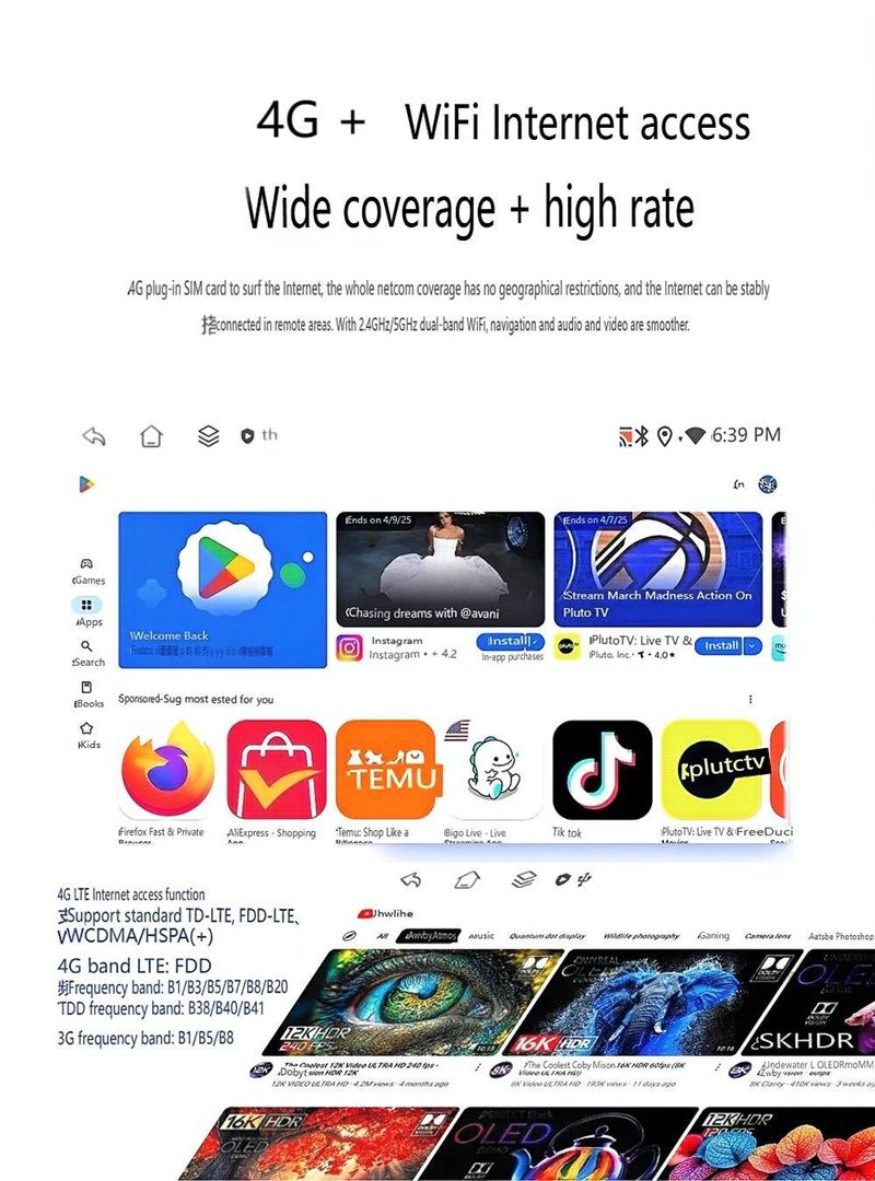 10.1" 8-Core 4G Android Car Stereo With Wireless CarPlay - HD Touchscreen GPS Navigation System & Backup Camera, Bluetooth 5.0 Support Android Auto_autovado.com