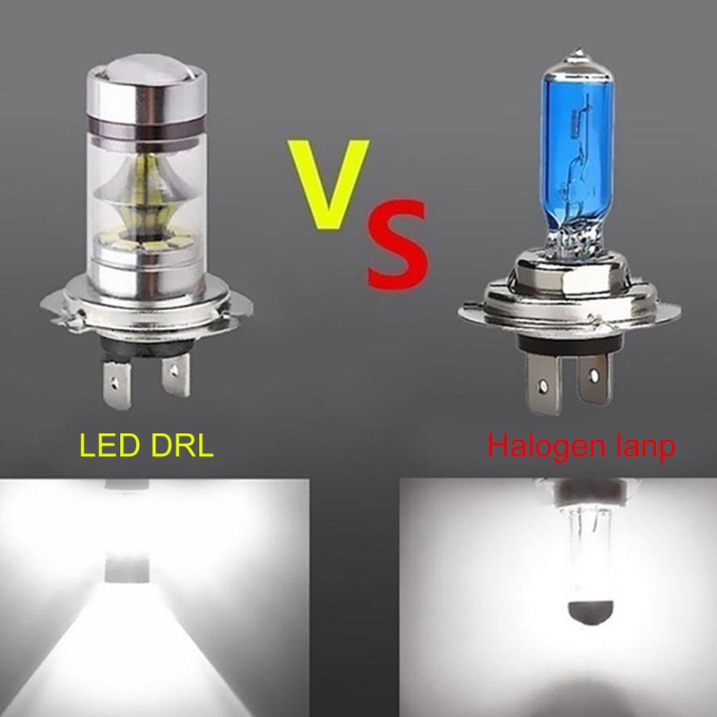 Fuzhongfu Car Light Bright Strong Penetrability Aluminum Alloy 12V Halogen Bulb Driving Headlight Vehicle Supplies_autovado.com