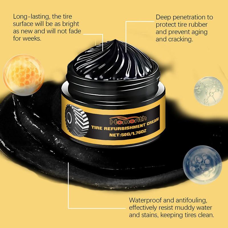 retreading Automotive Tyre Polishing Paste Long Lasting Waterproof And Antifouling Protection Tire Anti-aging_autovado.com