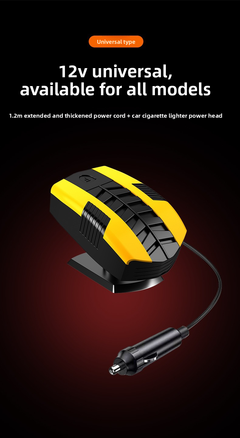Zhongheng New 12V Electric Dual-use Heating Cooling Car Defrosting And Defogging Heater_autovado.com