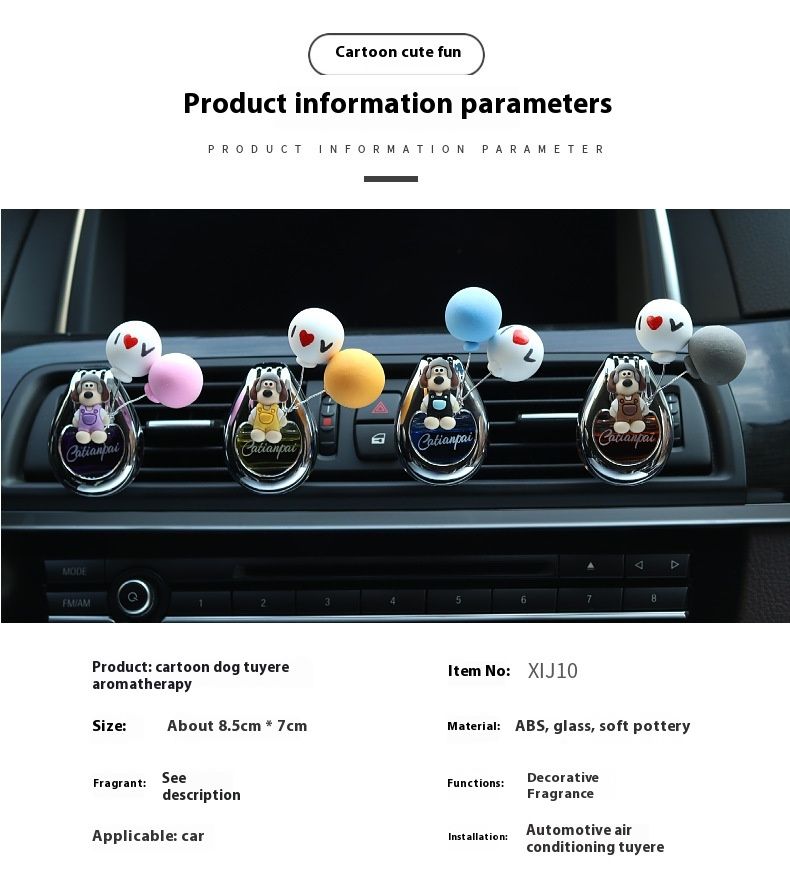 New Car Perfume Aromatherapy Air Conditioner Outlet Fragrance Long Lasting Fragrance Car Interior Decoration Ornaments for Men and Women_autovado.com