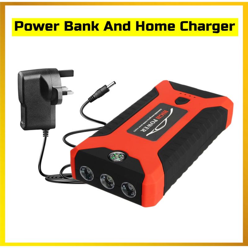 99800mAh High Powerbank Jumper Starter Jump Start Car Power Bank With Tire Pump_autovado.com