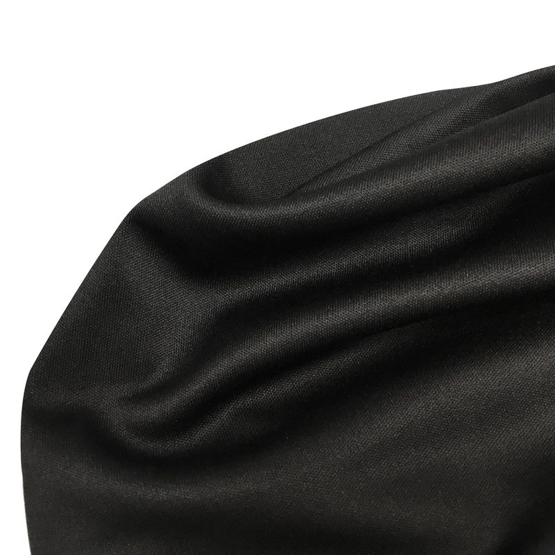 Women's Clothing fashion casual solid color long-sleeved pleated V-neck dress for women_autovado.com