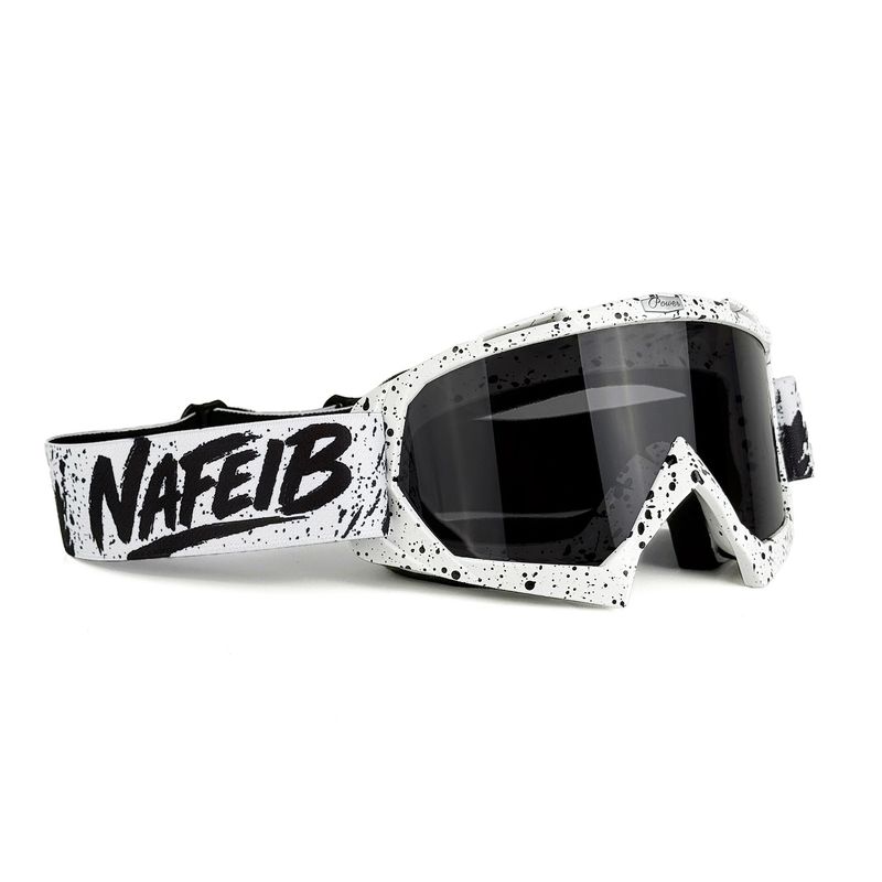 NAFEIB Motorcycle Goggles - Dirt Bike Snow Goggles For Men & Women, Anti-Fog UV Protection Riding Glasses With Interchangeable Lenses_autovado.com