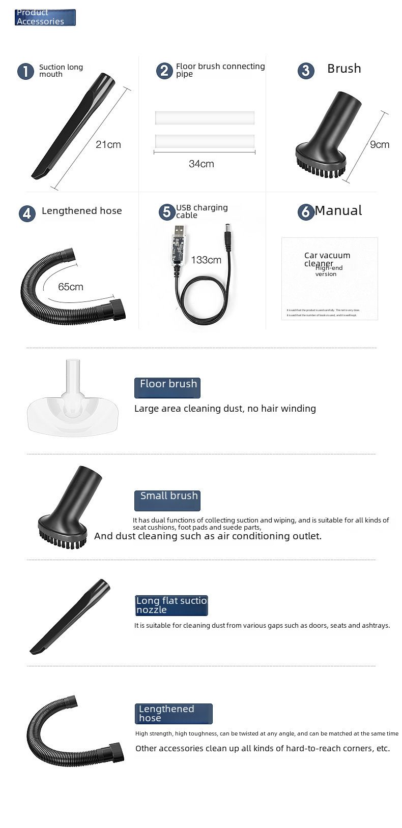 New cross-border wireless handheld vacuum cleaner household small car dual-use vacuum cleaner car vacuum cleaner_autovado.com