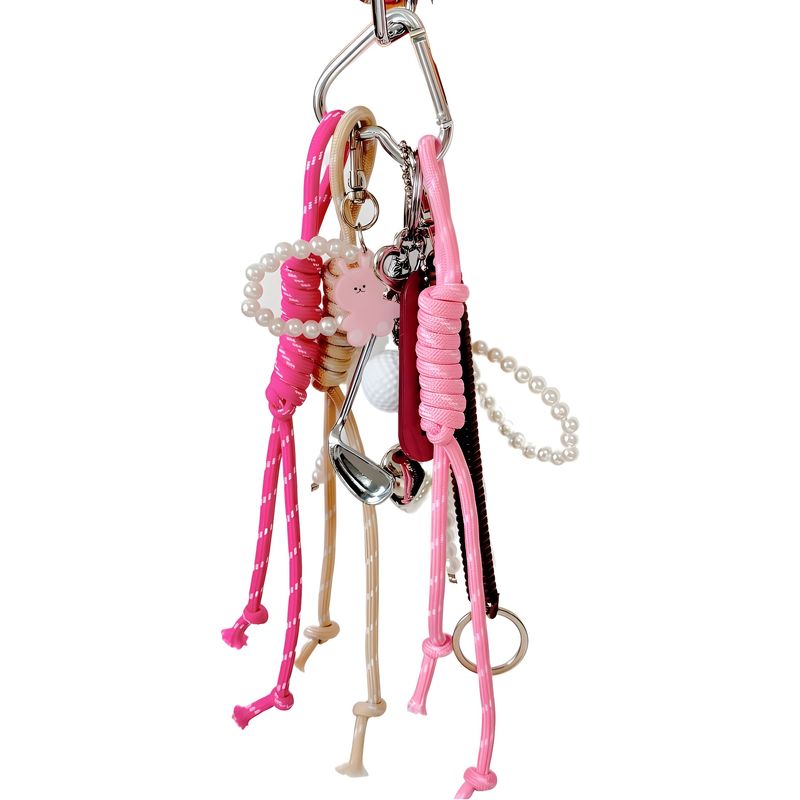 Key chain lanyard baseball bag hanging keychain pendant handmade diy original Key chain_autovado.com