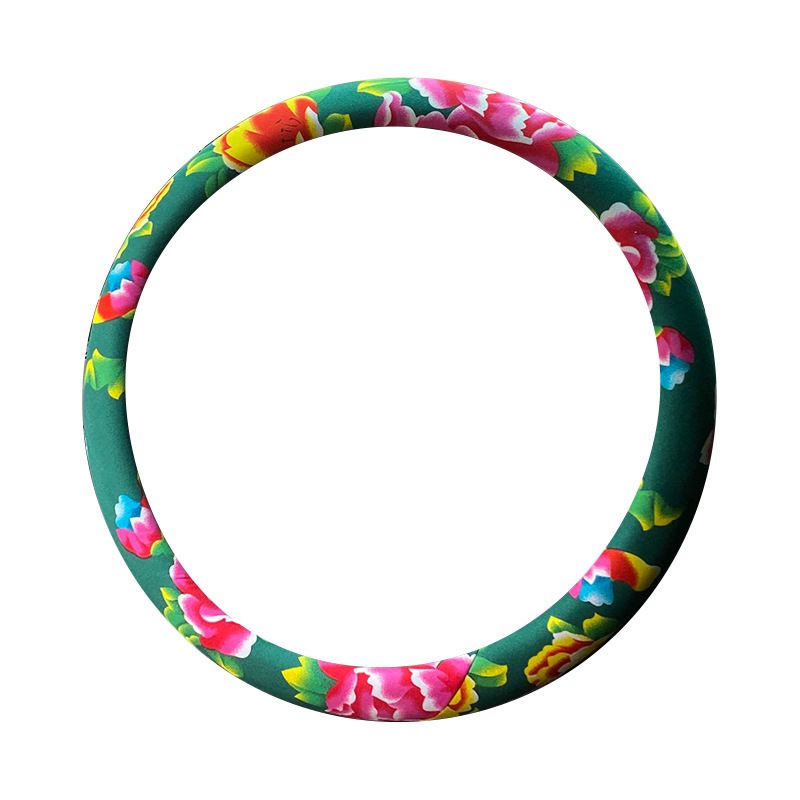 Jdm Automobile Steering Wheel China-Chic Northeast Calico Personalized Creative Modification Anti-skid Four Season_autovado.com