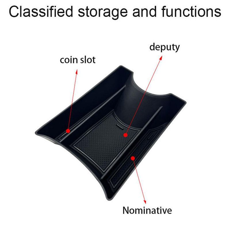 Suitable For 13-21 UP Central Control Armrest Storage Box, Interior Modification, Etc_autovado.com