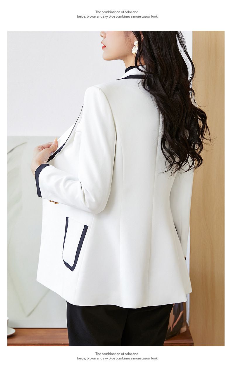 Women's Clothing slim-fit elegant commuter casual all-match small top suit_autovado.com