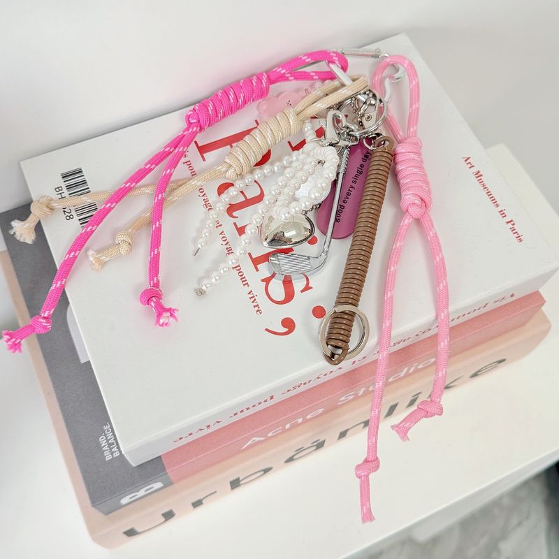 Key chain lanyard baseball bag hanging keychain pendant handmade diy original Key chain_autovado.com