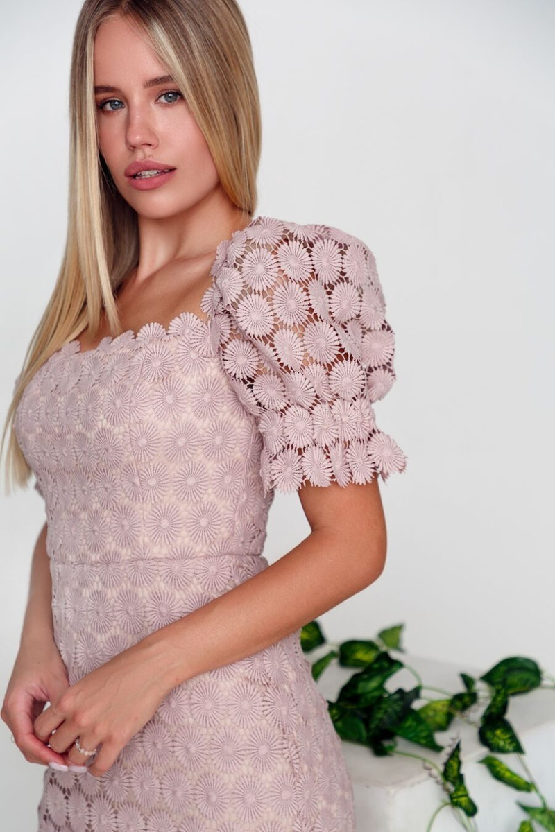 Women's Mid-waist Solid Color Breast Wrap Slim Dress_autovado.com