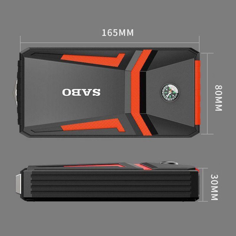 Power Bank 1000mAh Jumper Car Battery Jump Starter_autovado.com