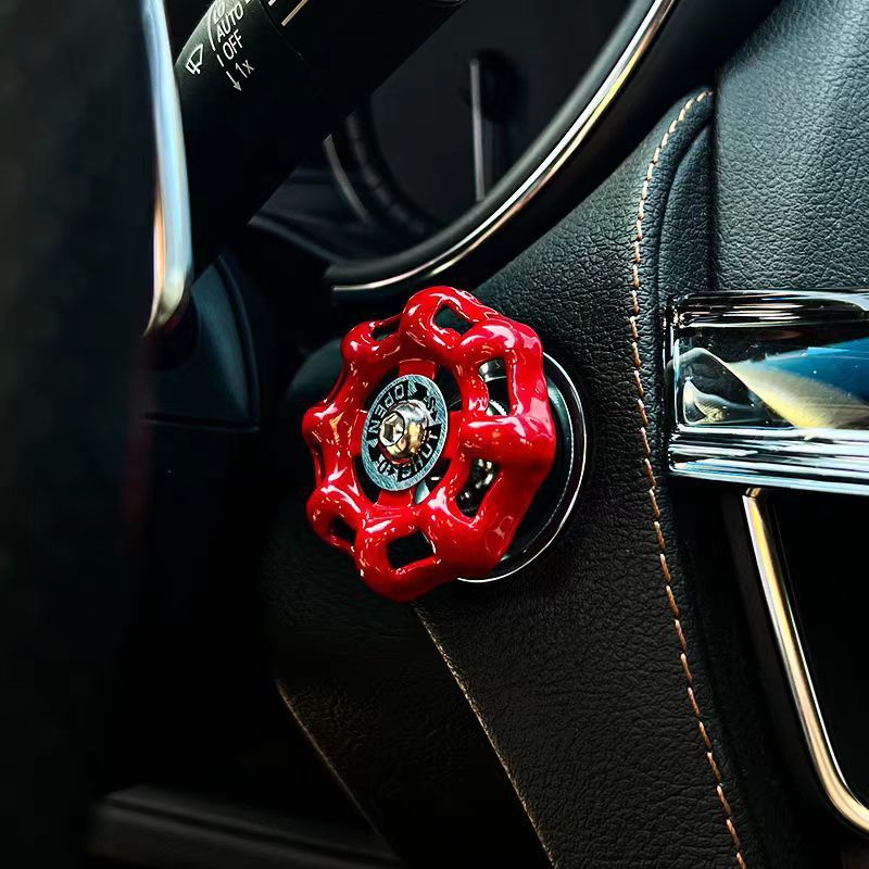 New Industrial Valve Decoration, Popular Trend, Central Control Rotation, One Click Start Button, Personalized Car_autovado.com