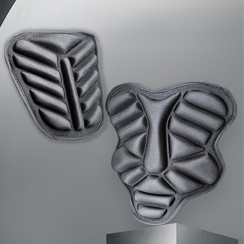 Double seater 3D shock-absorbing and breathable electric vehicle cushion, all season universal motorcycle seat cushion_autovado.com