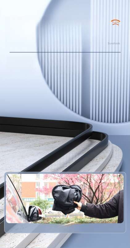 New Front Windshield Sunscreen, Heat Insulation, Foldable Sunshade, Summer Car Laser Sunshade_autovado.com