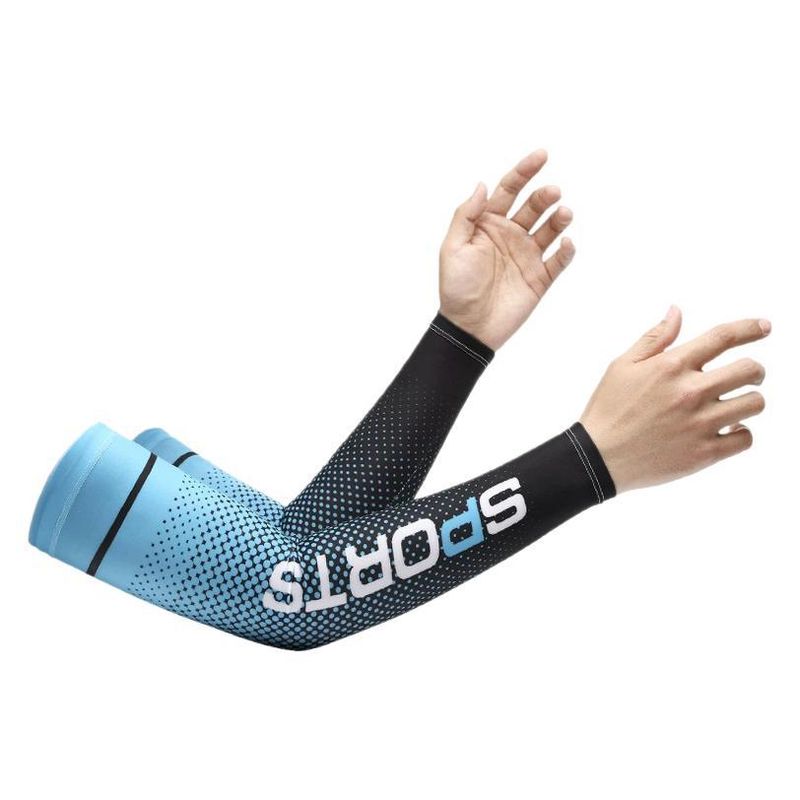 Ice Men's Summer Sun Refreshing, Breathable Arm Protection, Driving, Outdoor Cycling, Sports, Ice Silk Sleeve Cover_autovado.com