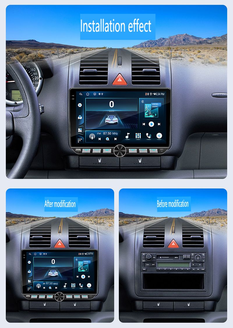 10.1" 8-Core 4G Android Car Stereo With Wireless CarPlay - HD Touchscreen GPS Navigation System & Backup Camera, Bluetooth 5.0 Support Android Auto_autovado.com