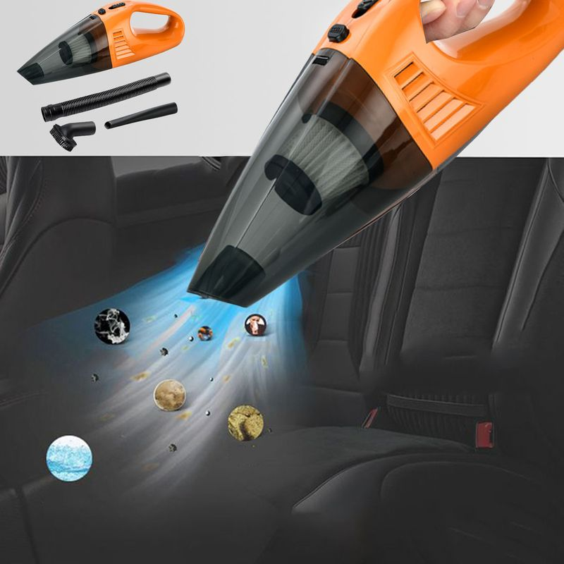 1 Set Cleaner 75W High-power Multiple Accessories Portable Cordless Home Car Interior Dual Use Hand Held Vacuum_autovado.com