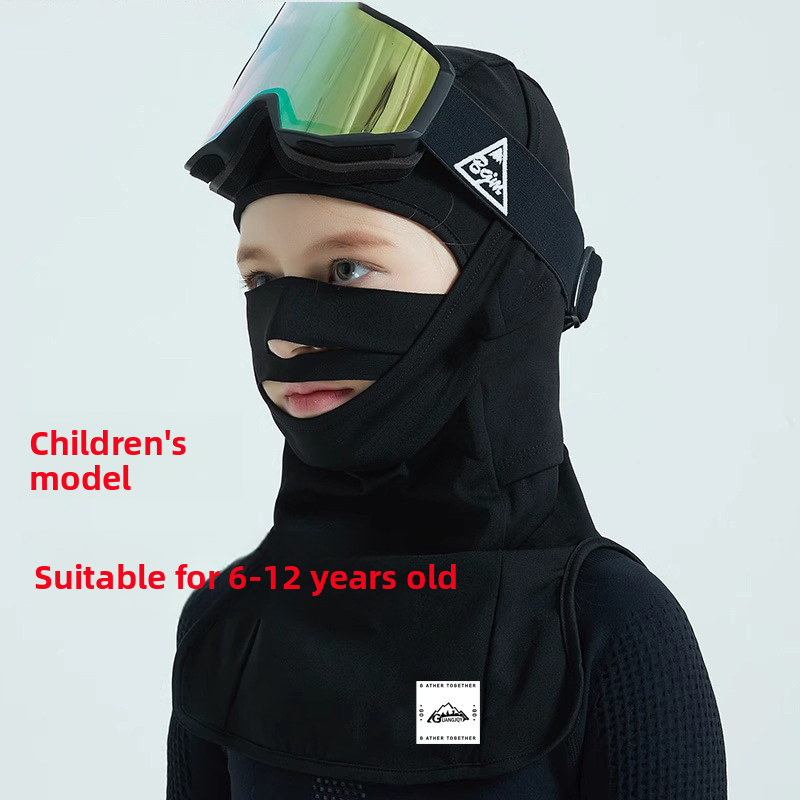 Winter Ski Mask Windproof Snowproof Warm Neck Protection Breathable Quick-dry Cycling Cold-proof Korean Style V-shaped_autovado.com