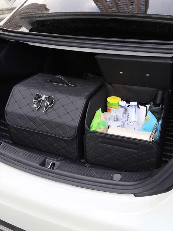 Xiaoxiangfeng Trunk Storage Box, Mounted Artifact, Organizer, Car Interior Box Supplies, Complete Collection Of Leather_autovado.com
