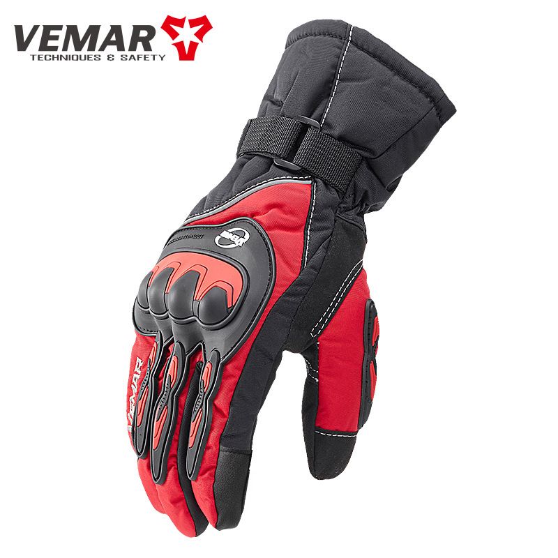 Winter Motorcycle Waterproof Men, Touchscreen Riding Gloves, Electric Vehicle Cold-Proof Thermal Windproof Gloves For_autovado.com
