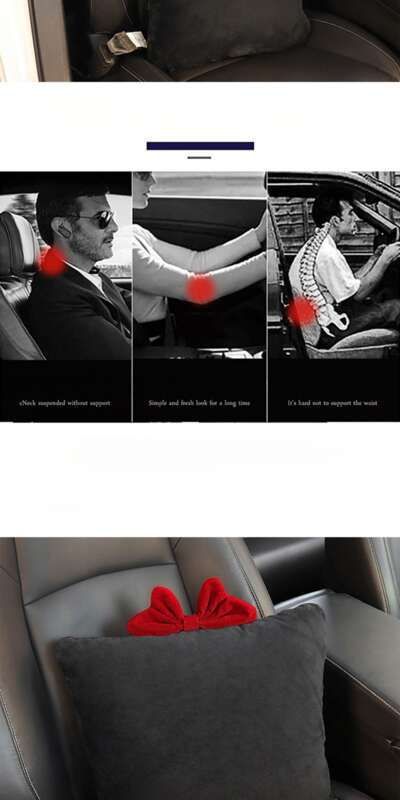 Car Headrests, Neck Internet Celebrity Creative Bows, Seat Belts, Shoulder Protectors, A Pair Of Cute Car Products_autovado.com