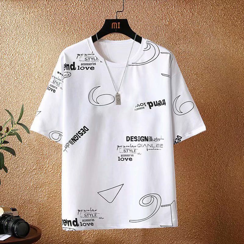 Men's Clothing summer sports men's five point short sleeved running basketball uniforms casual loose T shirt shorts two piece suit_autovado.com