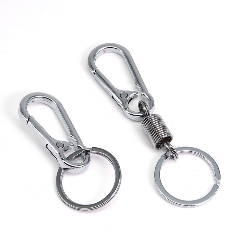 Key Chain Accessories Ring Car Motorcycle Key Spring Mountain Buckle For Men Waist Hanging_autovado.com
