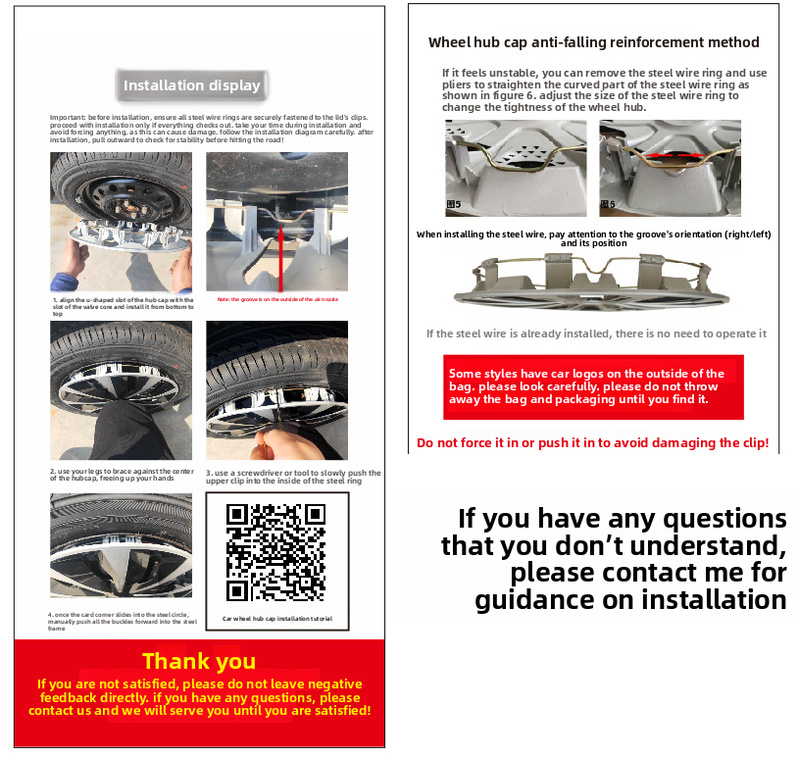 Car 12, 13, 14, 15, 16, 17 Inch Iron Steel Ring Wheel Hub Special Decorative Cover Modified Universal_autovado.com