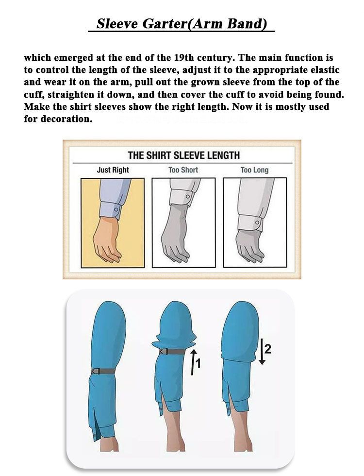 HOT 63 Styles Elastic Armband Shirt Sleeve Holder Women Men Unisex Adjustable Arm Cuffs Bands for Party Wedding Clothing_autovado.com