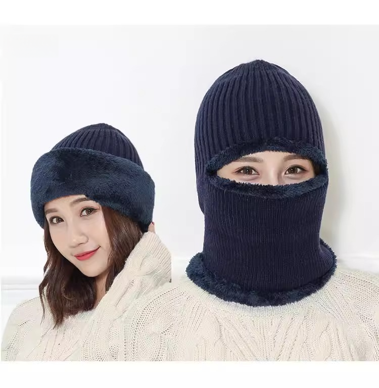 Warm Headgear For Men And Women, Windproof Hat, Cold-Proof Mask, Winter Cycling Neck Warmer, Face Shield, Electric Bike_autovado.com