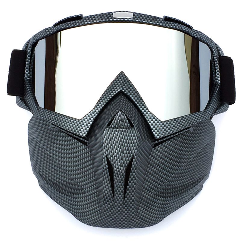 Face Shield Off-Road Motorcycle Racing Outdoor Riding Glasses Ski Goggles_autovado.com
