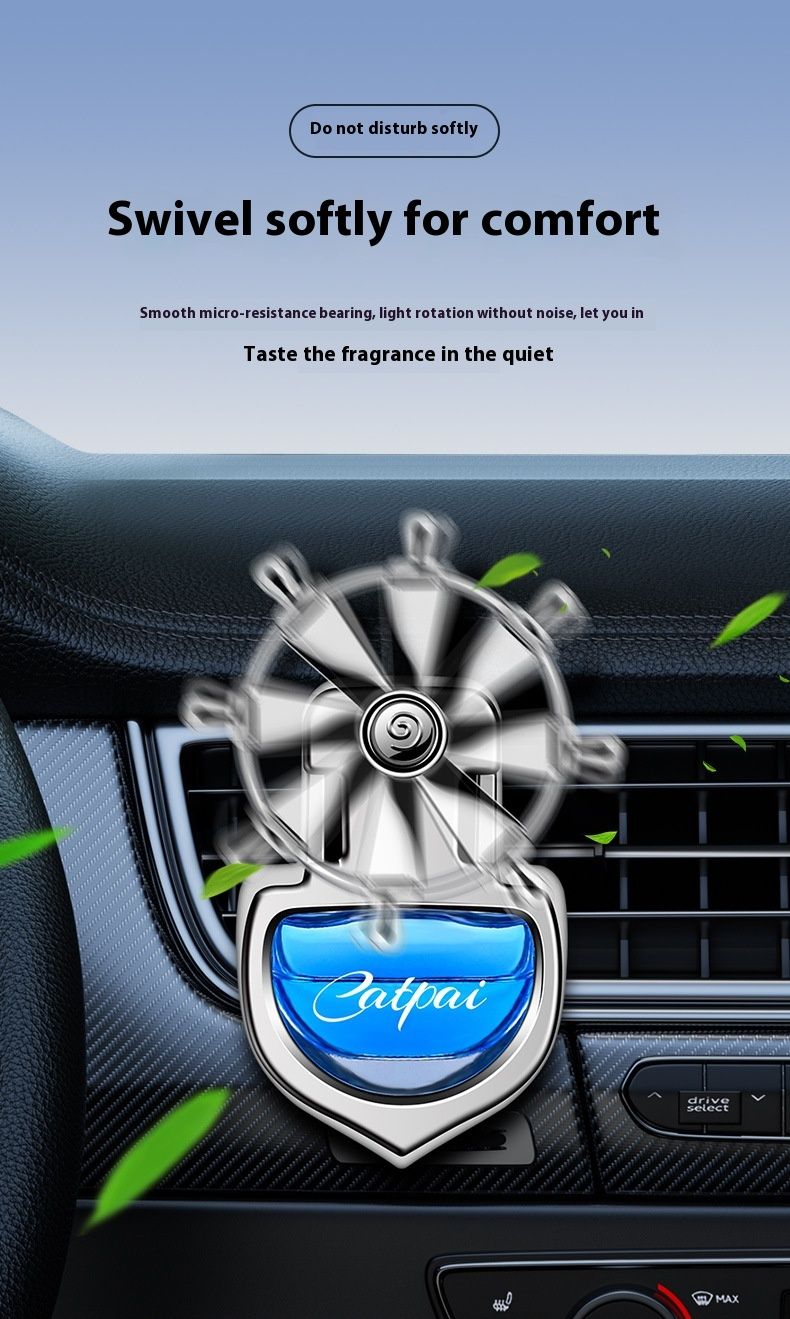New Car Perfume Air Outlet Car New Helmsman Aromatherapy Creative Car Interior Jewelry Yifan Smooth Air Outlet Perfume_autovado.com