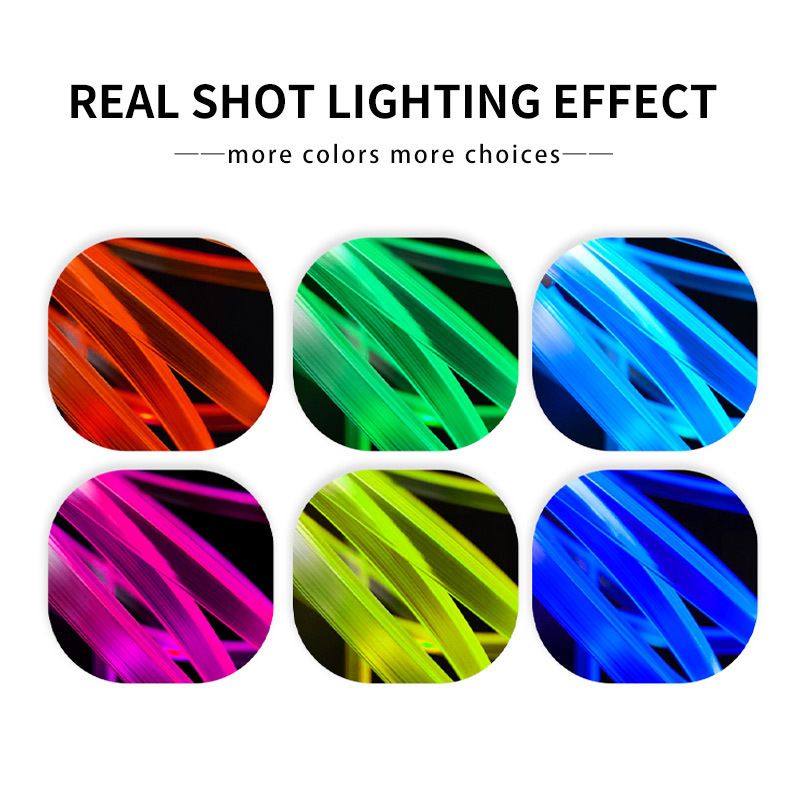 New Universal Atmosphere Car Interior Fiber Optic Ambient Modified Central Control Dashboard Decorative Light_autovado.com