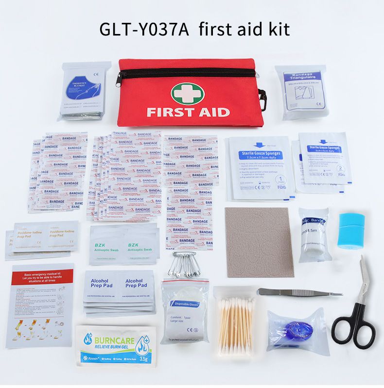 Car Emergency Rescue Kit Car First Aid Kit 132 Pieces First Aid Kit Portable Outdoor Life Saving Emergency Kit Set_autovado.com