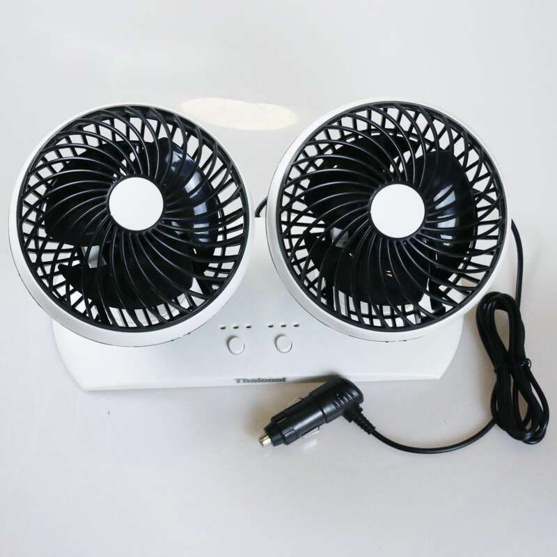 Taigu Special Offer 5.5-inch LED Brushless Electric Fan Silent Spherical Double Head Car Turbofan_autovado.com