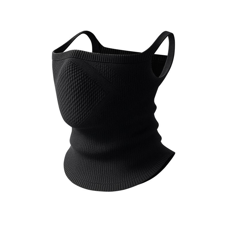 Winter Mountaineering Cold-Proof For Women, Electric Bike Riding Warm Neck Gaiter, Nylon Seamless Ear-Hanging Face_autovado.com