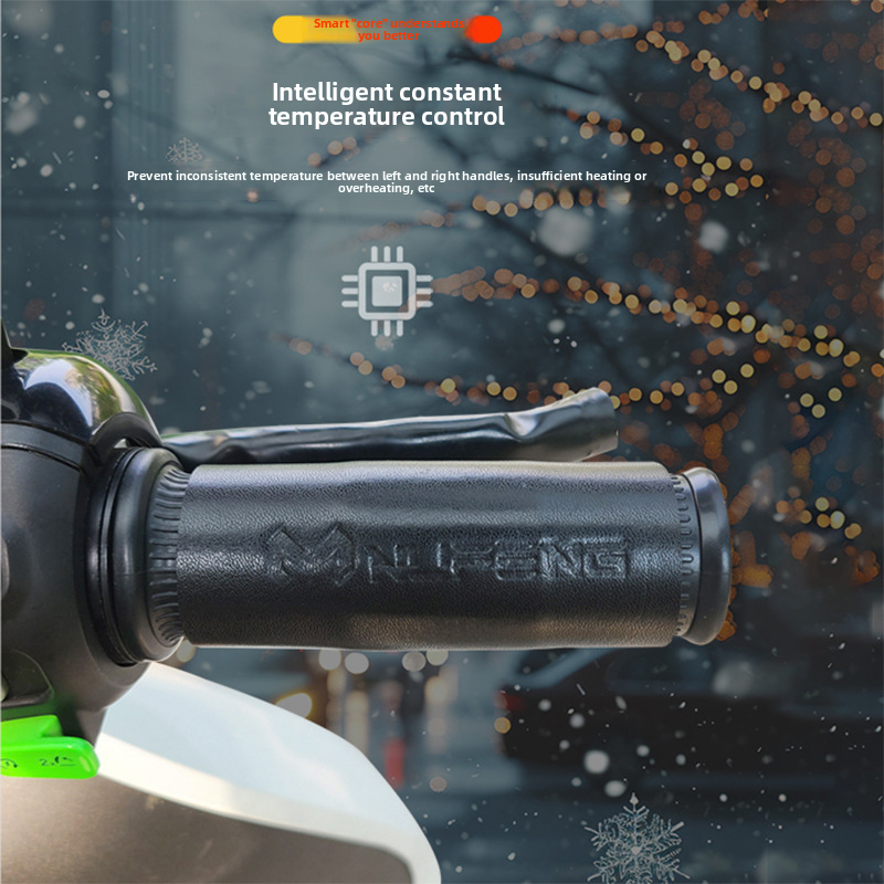 Kangre USB Motorcycle Heated Handlebar Muffs 5V Charging Three-speed Temperature Adjustment Battery Electric Vehicle_autovado.com