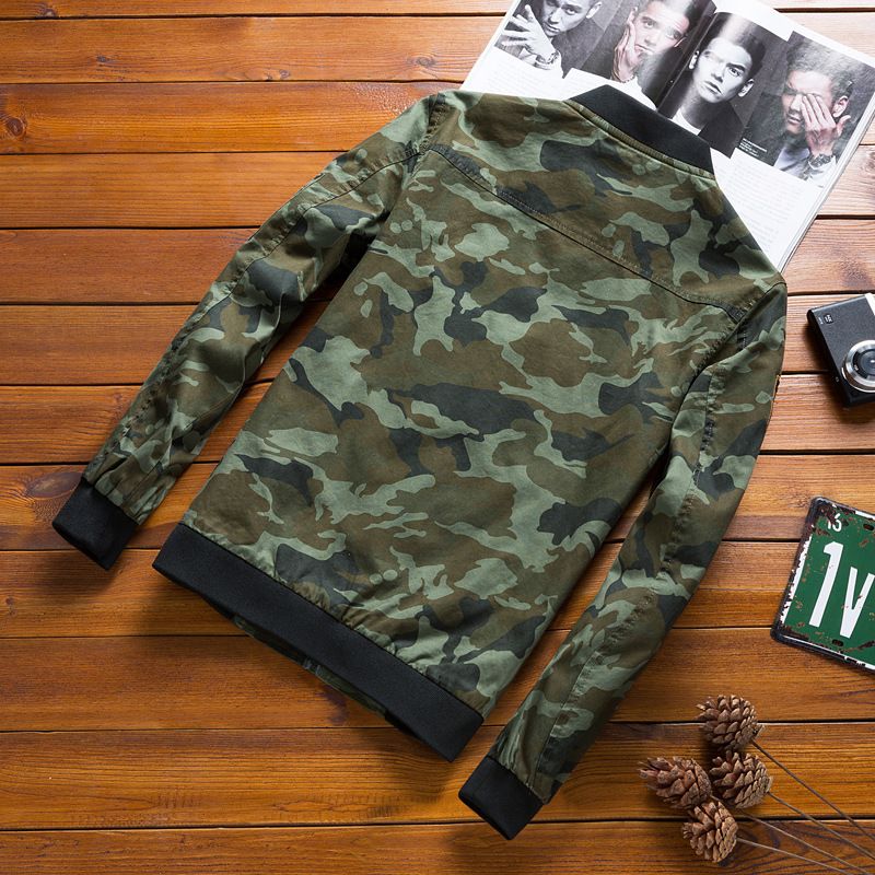 Men's Clothing jacket Large Size jacket Bomber jacket Men's jacket Coat Men's Work jacket Camouflage _autovado.com