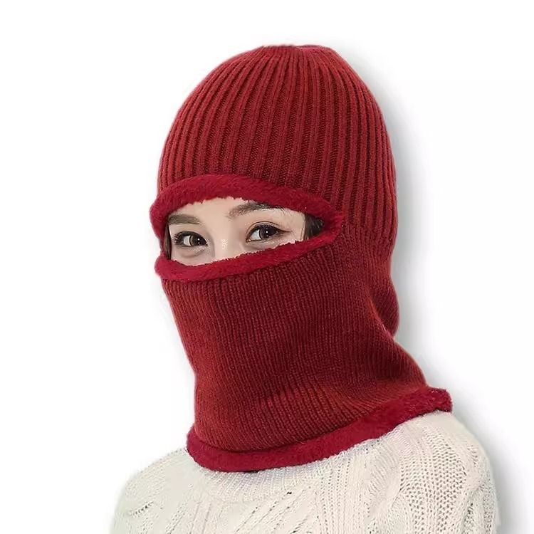Warm Headgear For Men And Women, Windproof Hat, Cold-Proof Mask, Winter Cycling Neck Warmer, Face Shield, Electric Bike_autovado.com