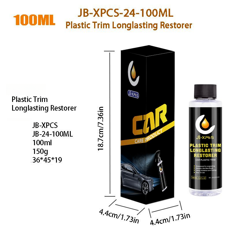 JB-XPCS-24 Plastic Parts Long-lasting Coating Protection Anti-aging Maintenance Repair Spray_autovado.com