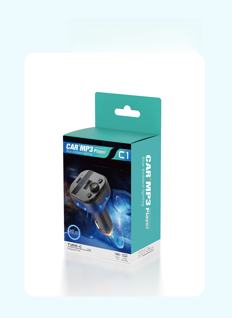 Car Bluetooth Player, MP3 Player With Charger, FM Transmitter, Car Charger_autovado.com