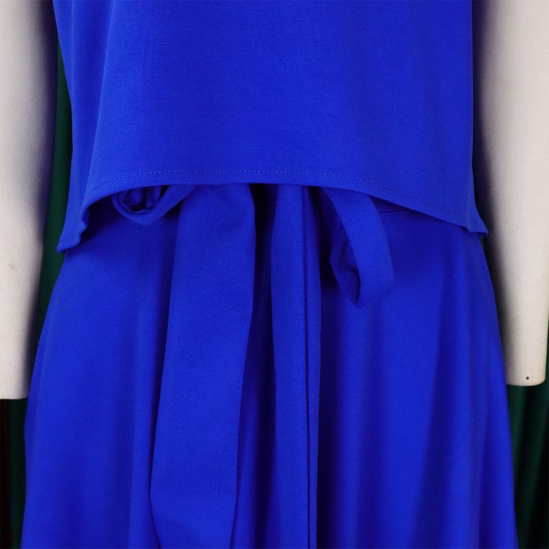Women's Clothing plus size women's clothing 2023 new fashion temperament casual tops big swing skirt suit_autovado.com